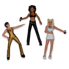 Vintage 1990's Spice Girls Mini 3" Action Figures Lot Baby Scary Mel B Posh Band