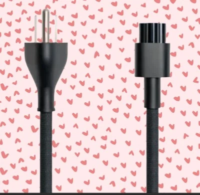 ORIGINAL Apple Mac studio & Display XDR BRAIDED AC Power Cable 661-26399 - Image 1 of 2