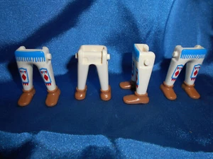 Playmobil Western Indianer Häuptling 4 x Beine Schuhe braun Set top  - Bild 1 von 1