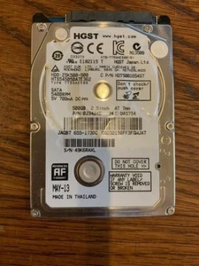 HDST Z5K500-500 500GB 5400RPM SATA 7mm Laptop 2.5" Hard Drive HTS545050A7E362 - Picture 1 of 1