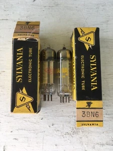 Due tubi Sylvania 12BK5 NOS testati - Foto 1 di 1