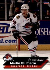 2008-09 Rockford IceHogs Anniversary Set #19 Martin St. Pierre Embrun Ontario 