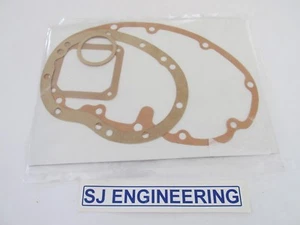 BSA B31 B33 M20 M21 PLUNGER FRAME MODELS GEARBOX GASKET SET NEW UK MADE - Picture 1 of 8