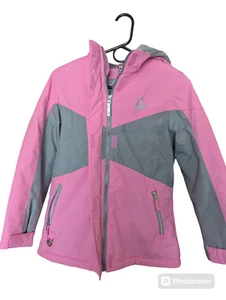 CHAQUETA ESQUÍ SNOWBOARD GERRY NIÑAS ROSA Y GRIS 10/12 Solo carcasa/sin forro - Imagen 1 de 4