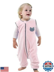 ililmmoe Baby Sleep Sack Spring Autumn Warm Infant Walking Sleeping Bag with - Picture 1 of 5