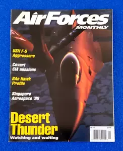 AIR FORCES MONTHLY DESERT THUNDER WATCHING AND WAITING NO. 121 MAGAZINE - Imagen 1 de 9
