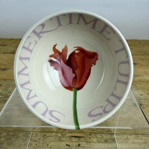 Emma Bridgewater Cerámica Verano Tulipanes Cerámica Cuenco Francés 5" x 3" 1er - Imagen 1 de 5