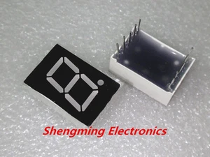 10PCS 0.56 inch 1 digit Red Led display 7 segment Common anode - Picture 1 of 2