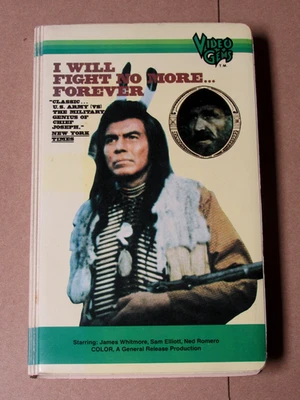 I Will Fight No More Forever VHS Sam Elliott, James whitmore Video Gems big Box - Image 1 of 4