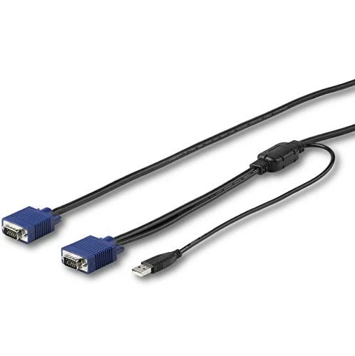 StarTech 10 ft. [3 m] USB KVM Cable for StarTech Rackmount Consoles - VGA and - Image 1 of 4
