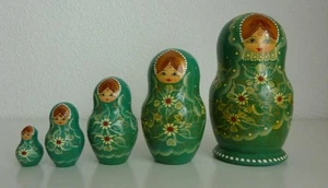 Matroschka aus Holz, 5-teilig - Bild 1 von 2