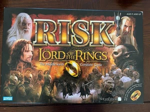 Risk the Lord of the Rings Trilogy Edition NEW- Pieces Sealed - Picture 1 of 8