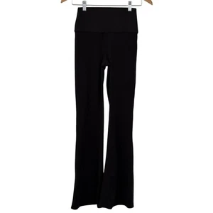 Damen Carbon 38 High Rise Flare Yoga Stretch Hose Leggings Pilates - Small - Bild 1 von 3