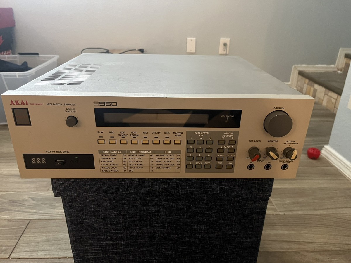 レア名機】AKAI S950 ビンテージサンプラー