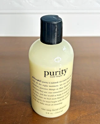 Limpiador facial de un solo paso Philosophy Purity Made simple 8 oz nuevo sellado Foto 1 de 4
