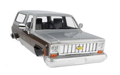 HRP Rc4Wd Chevrolet Blazer Hard Body Complete Set Silver/Warm Grey - Image 1 of 4