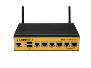 AppNeta Firewall Micro Appliance M35 FW-7525D-AP1 6x 1Gb gestito - Foto 1 di 5