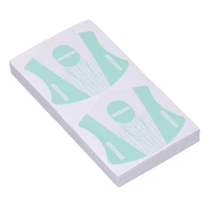 100pcs Reusable Nail Forms Self Adhesive Nail Extension Forms For Manicure A GFL - Picture 1 of 23
