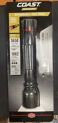 Linterna Coast XP18R Recargable, Doble Potencia 4900 Lúmenes, Nueva Foto 1 de 4