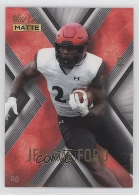 2022 Matte SP Exclusive X-Plode Football White/Red /5 Jerome Ford Rookie RC - Image 1 of 2