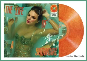 Taylor Swift "the life of a showgirl...." orange-glitter Vinyl LP NEU Album 2025 - Bild 1 von 1