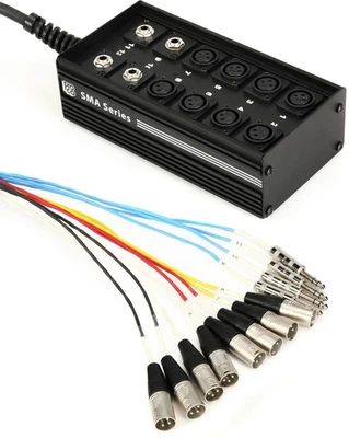 Pro Co SMA0804FBQ-100 StageMaster 8x4 Stage Snake with 1/4" Returns - 100' - Image 1 of 4