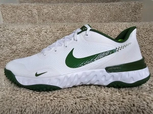 Zapato de béisbol Nike Alpha Huarache Elite 3 TF verde pino césped CZ5650-100 talla 12 - Imagen 1 de 11