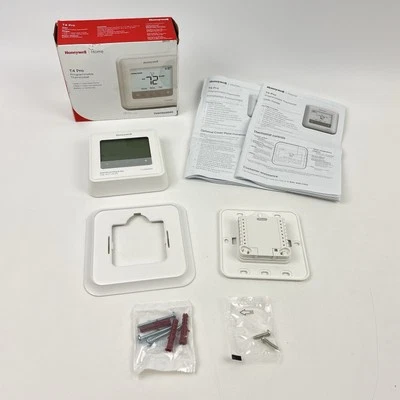 Honeywell T4 Pro Programmable Thermostat 1Heat/1 Cool - TH4110U2005 - Image 1 of 4