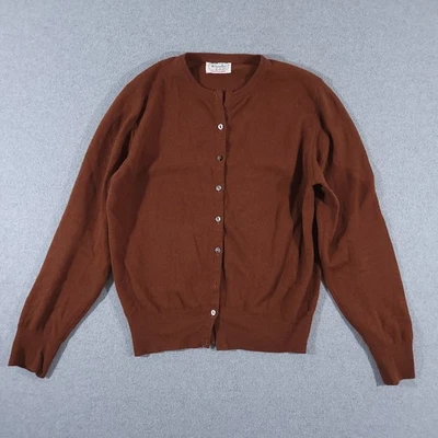 Cárdigan United Colors Of Benetton Talla 48 Lana Angora Abotonada Marrón Grandpacore Foto 1 de 4