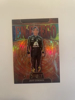 Jeff Gordon 2025 Select NASCAR SSP En Fuego Insert Tie Dye Ice Prizm /25 🍊🧊 - Image 1 of 2