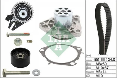 Schaeffler INA 530 0562 30 Wasserpumpe + Zahnriemensatz für ALFA ROMEO CADILLAC - Bild 1 von 4