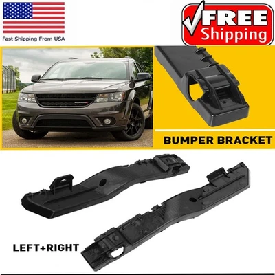 Juego de pares de soportes de parachoques para Dodge Journey 2009-2020 delanteros lado derecho e izquierdo EE. UU. Foto 1 de 4
