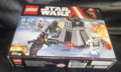 LEGO STAR WARS 75132 FIRST ORDER BATTLE PACK AGE 6-12 NEW - Image 1 of 2