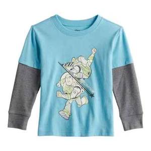 Disney / Pixar Toy Story Toddler Boy Buzz Lightyear Long Sleeve T-Shirt  (P) - Picture 1 of 1