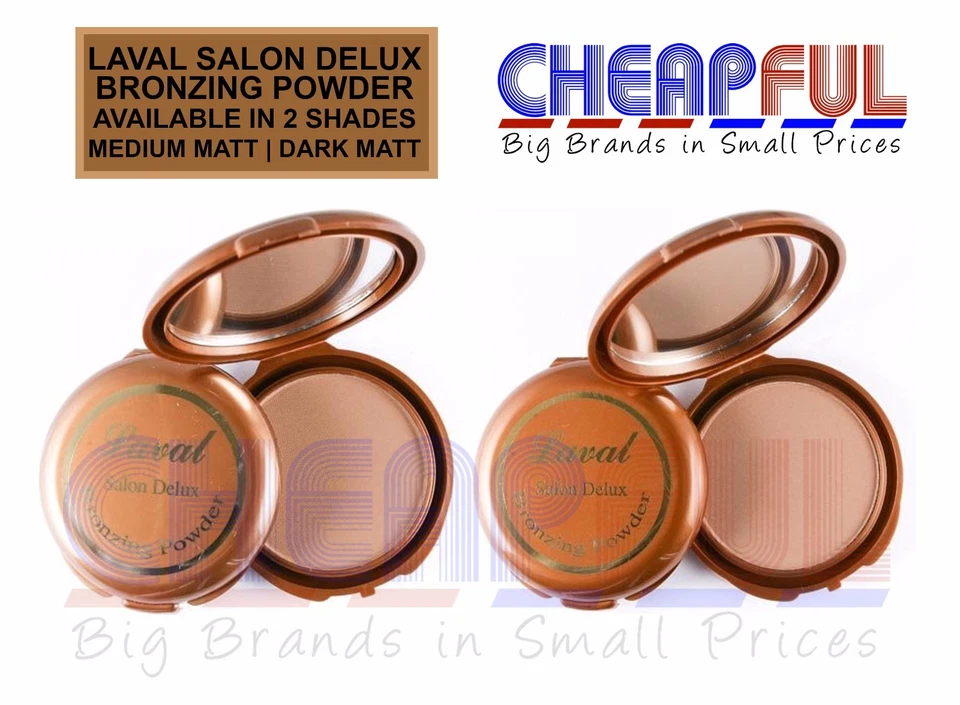 Laval Salon Deluxe Bronzing Powder, Medium Matt or Dark Matt Bronzer - Image 1 of 1