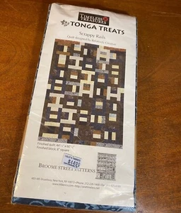 Timeless Treasures Tonga Treats Treat-Strip Rockport Quilt Fabric Pack With Free - Picture 1 of 7