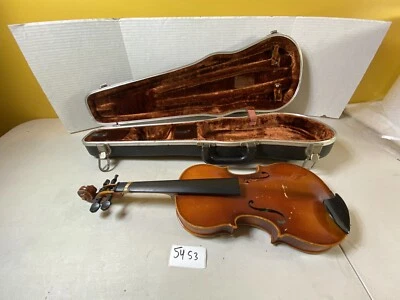 Karl Knilling violin No. 7162 with case no bow 1/4 1/2 54S3 - Image 1 of 4