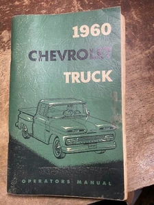 1960 Chevy Truck Owners Operators Manual Original - Picture 1 of 2