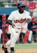 1999 Grandstand Burlington Indians J.J. SHERRILL RC INDIANS MONTEREY CA
