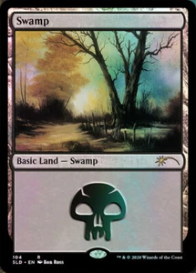 Swamp (104) - Foil - Happy Little Gathering x1 - Secret Lair Drop Series - NM-Mi - Picture 1 of 1