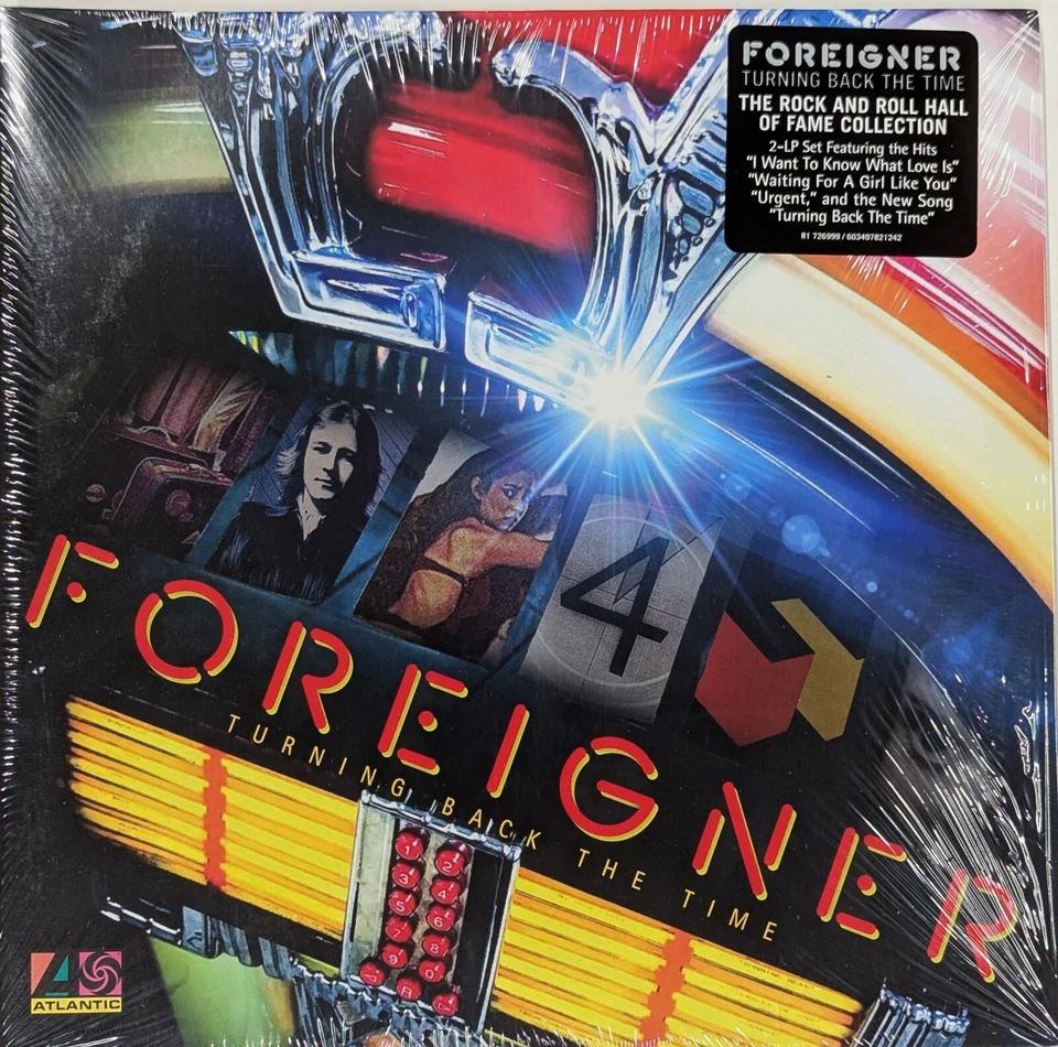 FOREIGNER Turning Back The Time SEALED 2LP - Image 1 of 1
