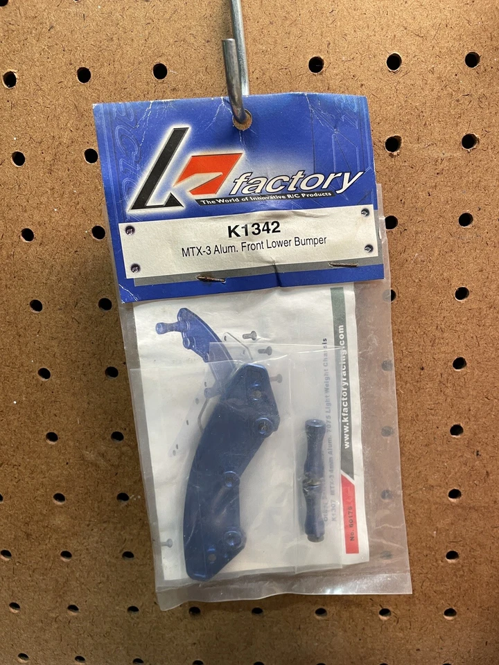 K-Factory MTX-3 Front Bumper Aluminum Blue Vintage - Image 1 of 1