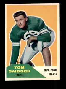 1960 Fleer #64 Tom Saidock EX-MT - Foto 1 di 2