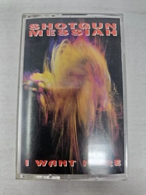 SHOTGUN MESSIAH- I Want More Cassette EP Relativity 1992 Pre-owned NEAR MINT  - Image 1 of 4