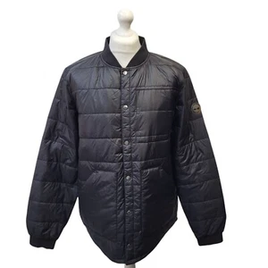 Timberland Black Casual Quilted Jacket Uk Men's Size XL K793 - Picture 1 of 6