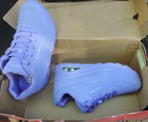 Skechers Street Lilac womens shoes 73690/LIL size 5.5 womens - Picture 1 of 5