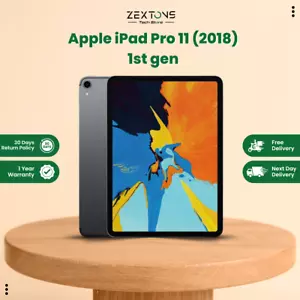 Apple iPad Pro 1st Gen 2018 11" 64GB Tablet WiFi Only Grey - Excellent A+ - Picture 1 of 8