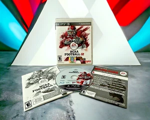 PS3 NCAA Football 2012 Game Sony PlayStation Featuring ESPN EA Sports Booklets - Picture 1 of 7