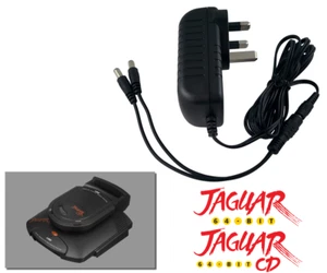 Power Supply 2-in-1 for Atari Jaguar + CD - UK plug AC Adapter - Picture 1 of 1