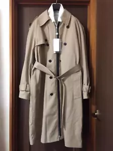 Maison Margiela Oversized Trench Coat Denim Blouson Size 46 Unused - Picture 1 of 10